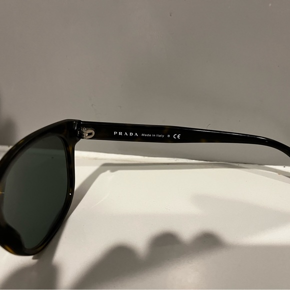 Prada Dark Brown Tortoise Shell Sunglasses-Unisex - Picture 5 of 7